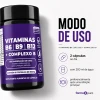 Suplemento Alimentar em Cápsulas Vitaminas B6, B9, B12 + Complexo B