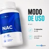 Suplemento Alimentar em Cápsulas NAC