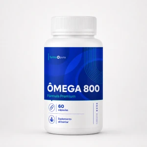 Suplemento Alimentar em Cápsulas Ômega 800