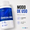 Suplemento Alimentar em Cápsulas Ômega 800