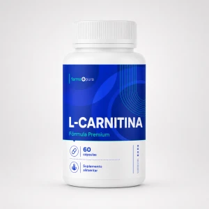 Suplemento Alimentar em Cápsulas L-Carnitina