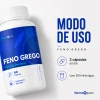 Suplemento Alimentar em Cápsulas Feno Grego
