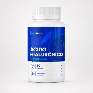 Suplemento Alimentar em Cápsulas Ácido Hialurônico